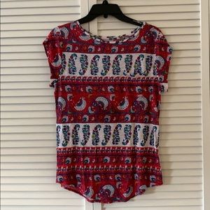 Light and airy mini short sleeve LOFT Linen top